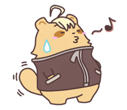 Tamari the Tanuki sticker #1244627