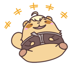 Tamari the Tanuki sticker #1244630