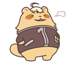 Tamari the Tanuki sticker #1244637