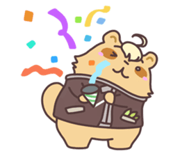 Tamari the Tanuki sticker #1244638