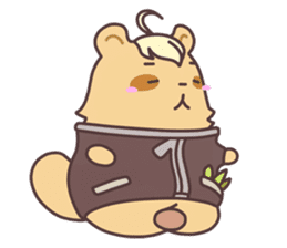 Tamari the Tanuki sticker #1244640