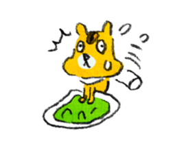 Small Squirrel and Rabbit sticker #1244963