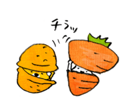 Small Squirrel and Rabbit sticker #1244968