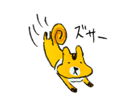 Small Squirrel and Rabbit sticker #1244975