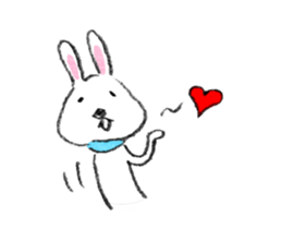 Small Squirrel and Rabbit sticker #1244976