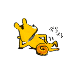 Small Squirrel and Rabbit sticker #1244977