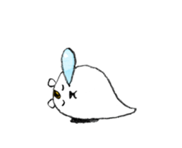 Small Squirrel and Rabbit sticker #1244981