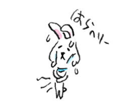 Small Squirrel and Rabbit sticker #1244983