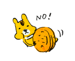 Small Squirrel and Rabbit sticker #1244988