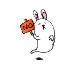 Small Squirrel and Rabbit sticker #1244992