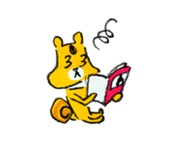 Small Squirrel and Rabbit sticker #1244996