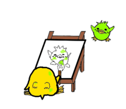 piyohiko&kanahiko sticker #1245320