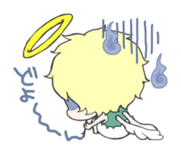 The angel & devil sticker #1245738