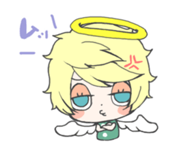 The angel & devil sticker #1245742