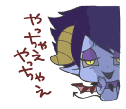 The angel & devil sticker #1245749