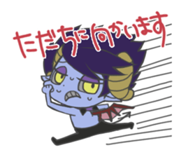 The angel & devil sticker #1245756