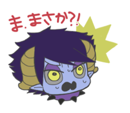 The angel & devil sticker #1245757