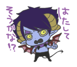 The angel & devil sticker #1245758