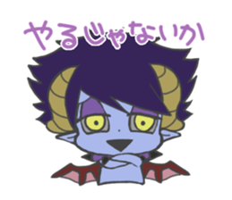 The angel & devil sticker #1245761