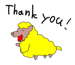 Live with Sheep sticker #1246365