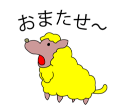 Live with Sheep sticker #1246369