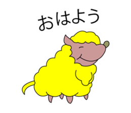 Live with Sheep sticker #1246376