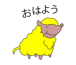 Live with Sheep sticker #1246376