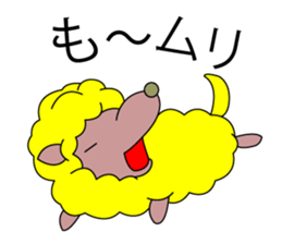 Live with Sheep sticker #1246379