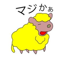 Live with Sheep sticker #1246388
