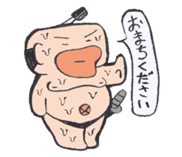 Sweat Samurai sticker #1246536