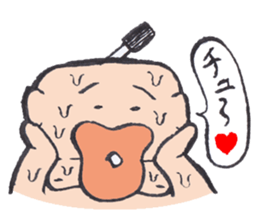 Sweat Samurai sticker #1246556