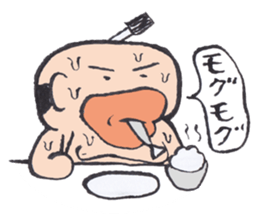 Sweat Samurai sticker #1246560