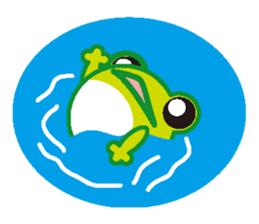 frog sticker sticker #1246951
