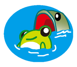 frog sticker sticker #1246953
