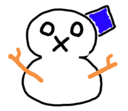 Snowman and Snowrabbit sticker #1247202
