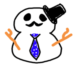 Snowman and Snowrabbit sticker #1247203