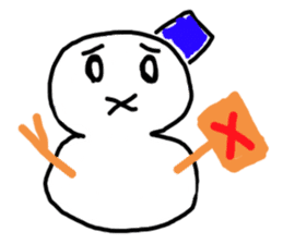 Snowman and Snowrabbit sticker #1247210