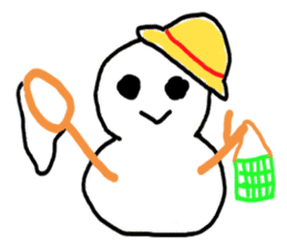 Snowman and Snowrabbit sticker #1247213