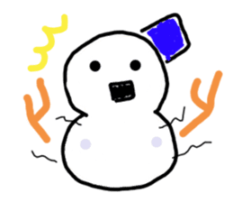 Snowman and Snowrabbit sticker #1247218