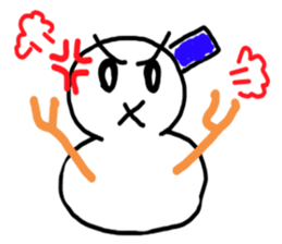 Snowman and Snowrabbit sticker #1247223
