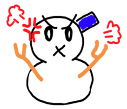 Snowman and Snowrabbit sticker #1247223