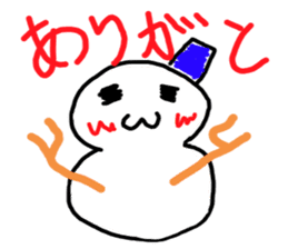 Snowman and Snowrabbit sticker #1247226