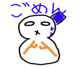 Snowman and Snowrabbit sticker #1247236