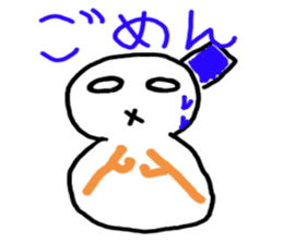 Snowman and Snowrabbit sticker #1247236