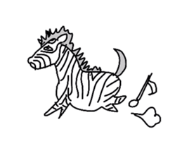 Per second sketch yuruyuru zoo sticker #1249158