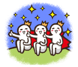 Always a Cheerful-King! sticker #1249227