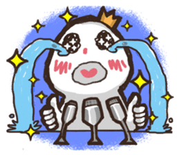 Always a Cheerful-King! sticker #1249234