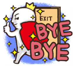 Always a Cheerful-King! sticker #1249241