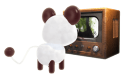 Paon of surprise animal2 sticker #1249410