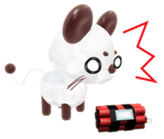 Paon of surprise animal2 sticker #1249416